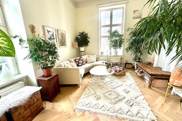 Loft room i Långbro Park – grönt läge