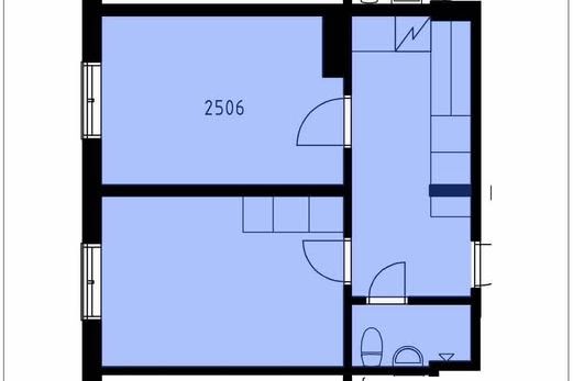 Studentlägenhet i Stockholm, 37 kvm, 8600 kr