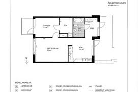 Ljus 2:a i Annedal med extra sovrum