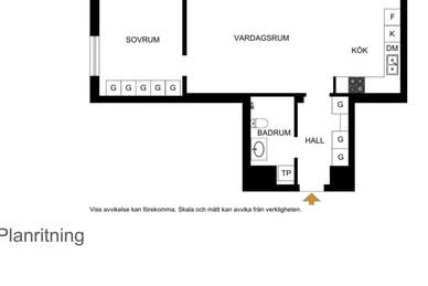 Möblerad 2:a i Frösunda med balkong