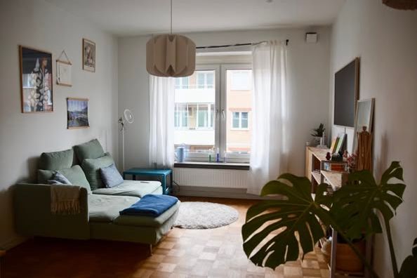 Furnished 2-room apt in Östra Sorgenfri