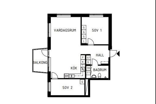 Fin 3:a i Kortedala uthyres 1 år