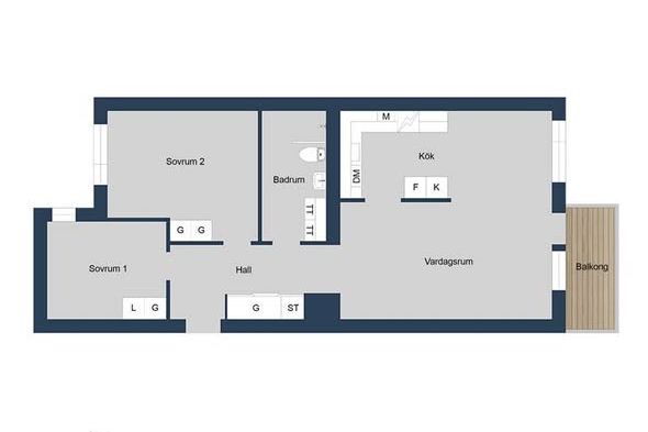 Möblerat rum nära Huddinge Centrum