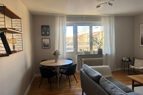 Central tvåa på Norrstrand uthyres