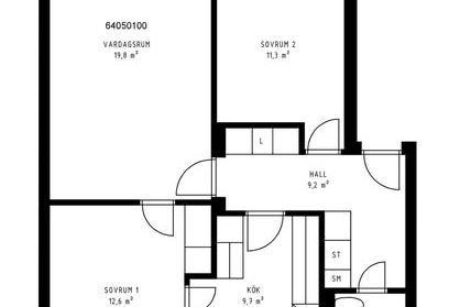 Rum uthyres i Tallkrogen nära T-bana