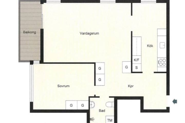 2:a i Råsunda centrum, nära allt