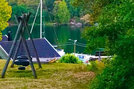 Möblerad 2:a i Nacka med sjöutsikt