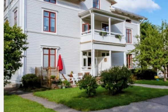 Central 2:a med balkong i Sundsvall