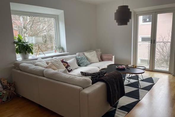 97 kvm med balkong nära Östra Sjukhuset