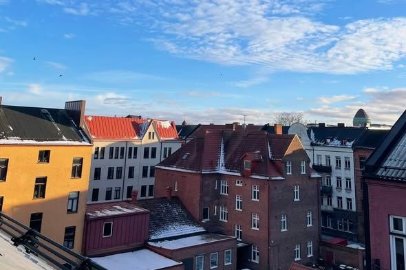Vindslägenhet vid Möllevångstorget