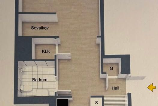 1 rok med balkong på St Persagatan