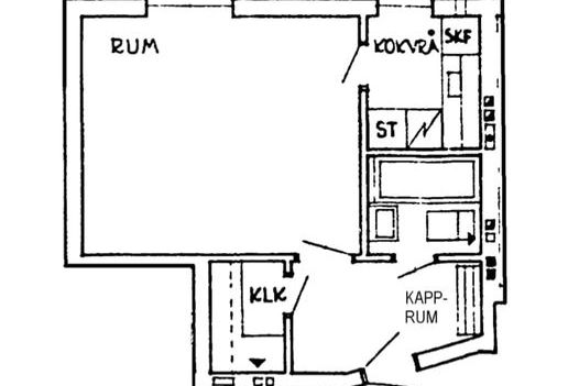 Mysig 1a i Hässelby för 25 år och yngre