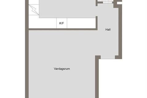 Central 38 m² med balkong nära station