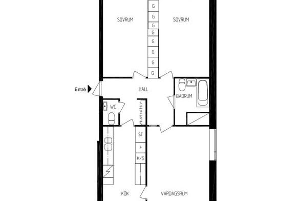 Room in Solna