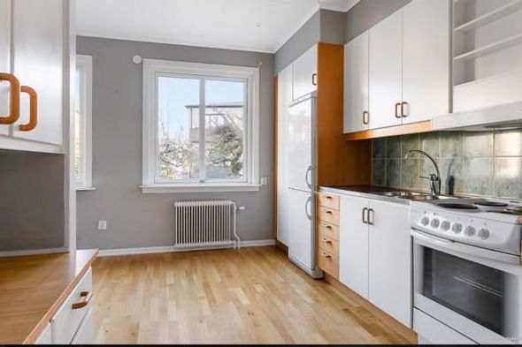 Rymlig 1:a på Norrstrand – inflytt snart