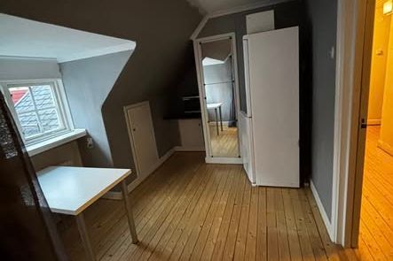 Ljus 1:a nära Högskolan – inkl. el & wifi