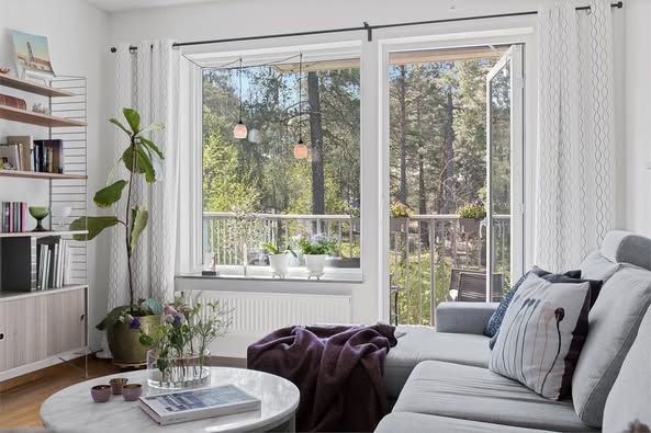 Ljus gavellägenhet, 3 rok i Ursvik