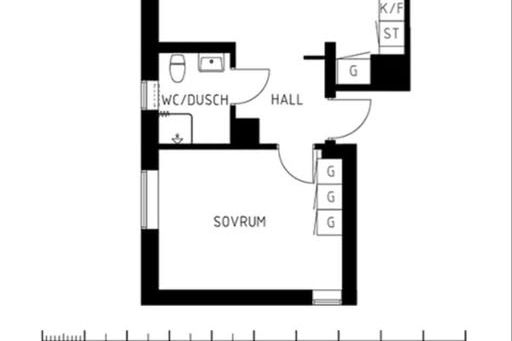 Sommar 2:a Kungsladugård, 48 kvm
