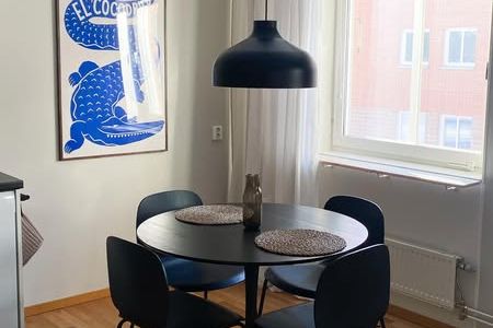 Möblerad 2:a i Haga med balkong och nära stan