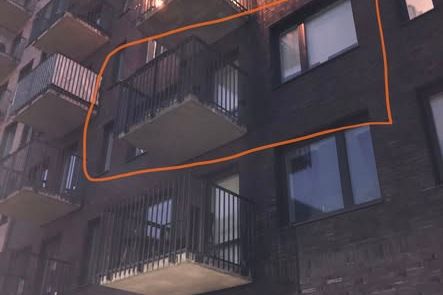 Möblerad etta med balkong vid Frölunda Torg