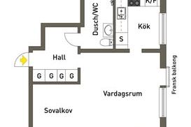 Apartment in Borlänge