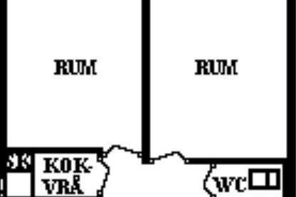 Studentrum nära universitetet