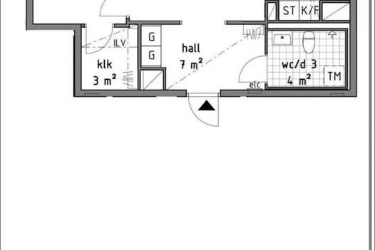 Möblerad 2a i Ursvik – 52 kvm