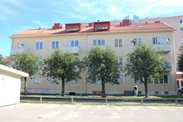 Modern vindsetta nära centrum