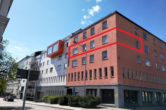 Ljus 3 rok centralt på Södra Kyrkogatan