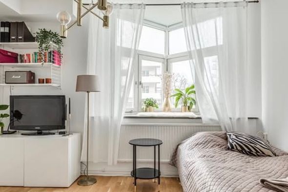 Möblerad etta vid Rådhuset, 23 kvm