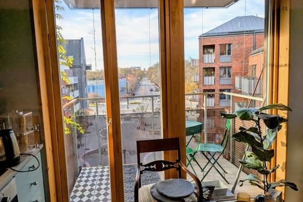 Rymligt rum i trea med balkong, Malmö