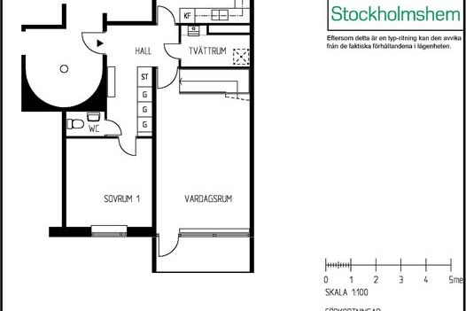Rymlig 4:a i Bagarmossen uthyres