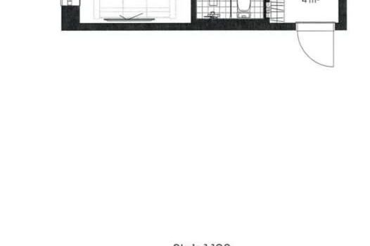 Ny modern 1:a med balkong nära Solna C