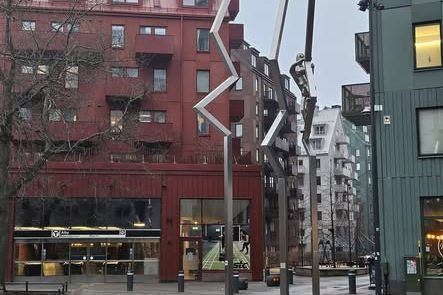 Nybyggd 2:a 40 kvm med balkong i Alby