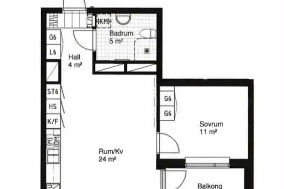 Ljus 2:a i Mariehäll nära kommunikationer