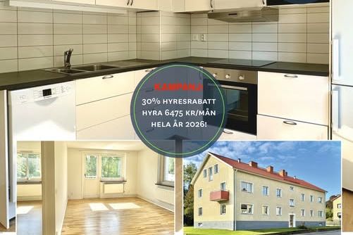 Nyrenoverad 2:a med balkong & rabatt