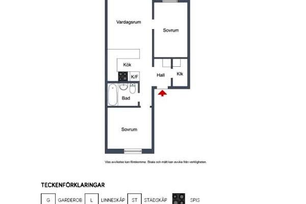 Studentlägenhet 3 rok i Flogsta Uppsala