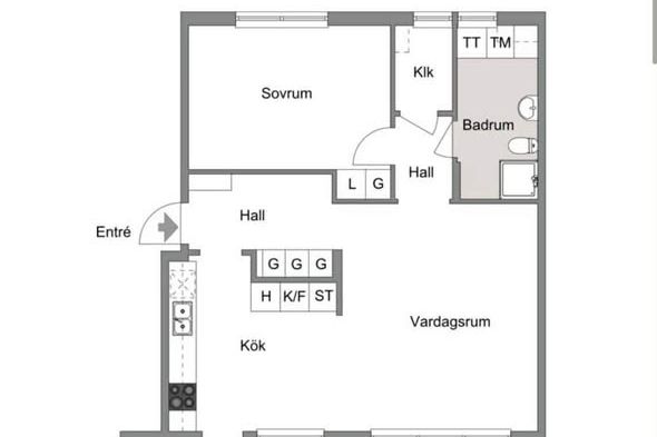 Modern 2:a nära Jakobsberg C