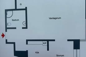 Charmig tvåa på Östermalm nära KTH