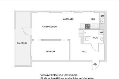 Fräsch 2:a i Rinkebyterrassen uthyres