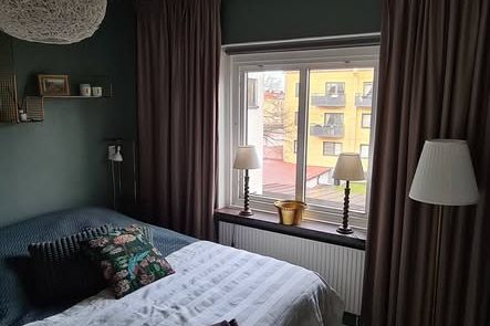 Möblerad 2:a i Bellevue med balkong