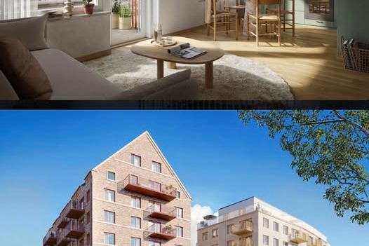 Ny 2:a med balkong & garage i Lund