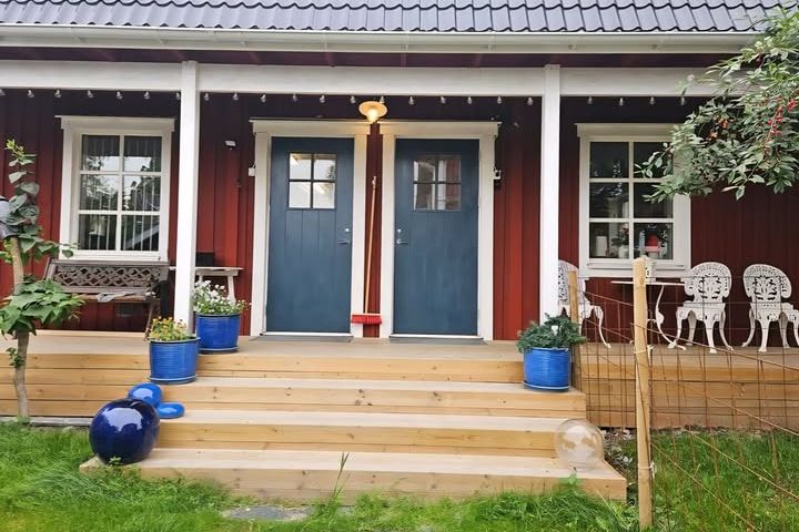 Charmigt stallboende nära sjukhuset