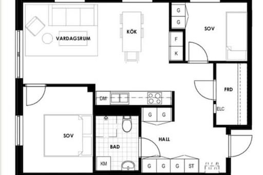 Apartment in Bålsta