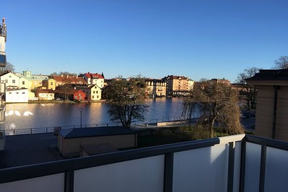 Möblerad 3:a i centrum med utsikt