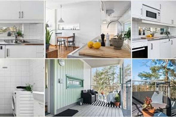 Etta i Bagarmossen med uteplats