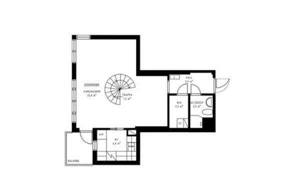 Charmig etagetvåa i Rinkeby – 60 kvm