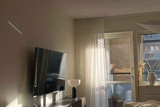 Fin tvåa med balkong i Ladugårdsängen