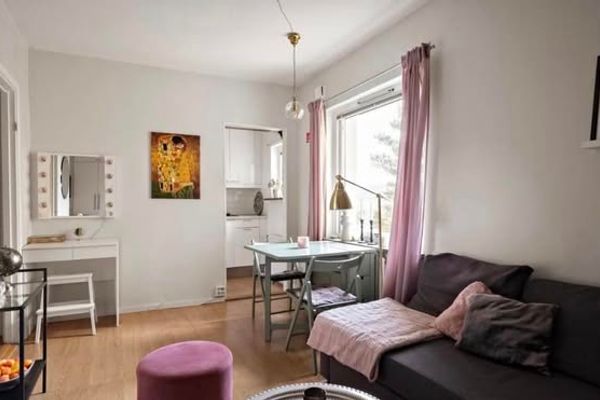 Ljus 1:a nära Göteborg city, 6500 kr/mån
