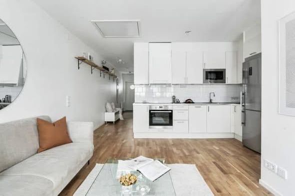 Nyproducerad 2:a, uteplats Hässelby